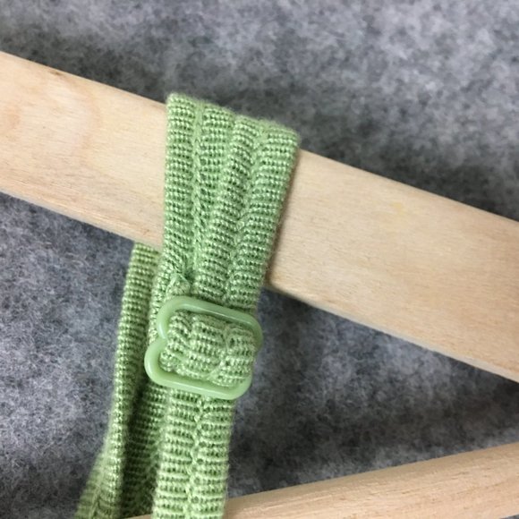 House of Sunny Dress 4 Midi Green Knit Psychedelic Textured Eyelash 60s 90s - Picture 5 of 16